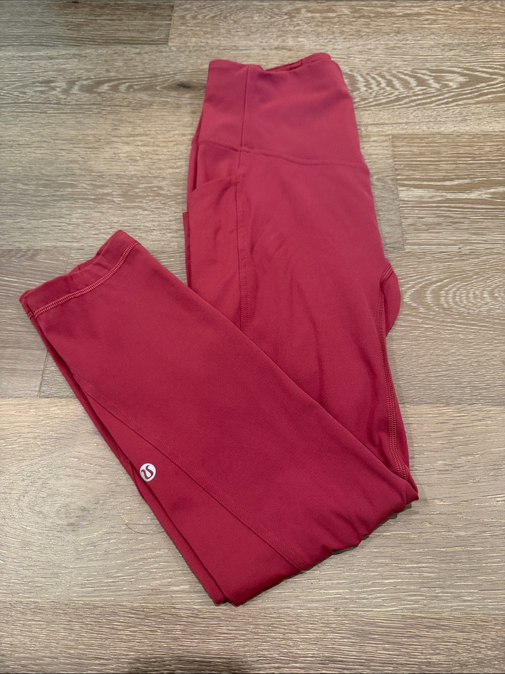 Lululemon All the Right Places Crop 23” Mulled Wine Size 6
